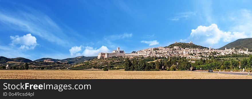 Sky, Cloud, Field, Mountain Range