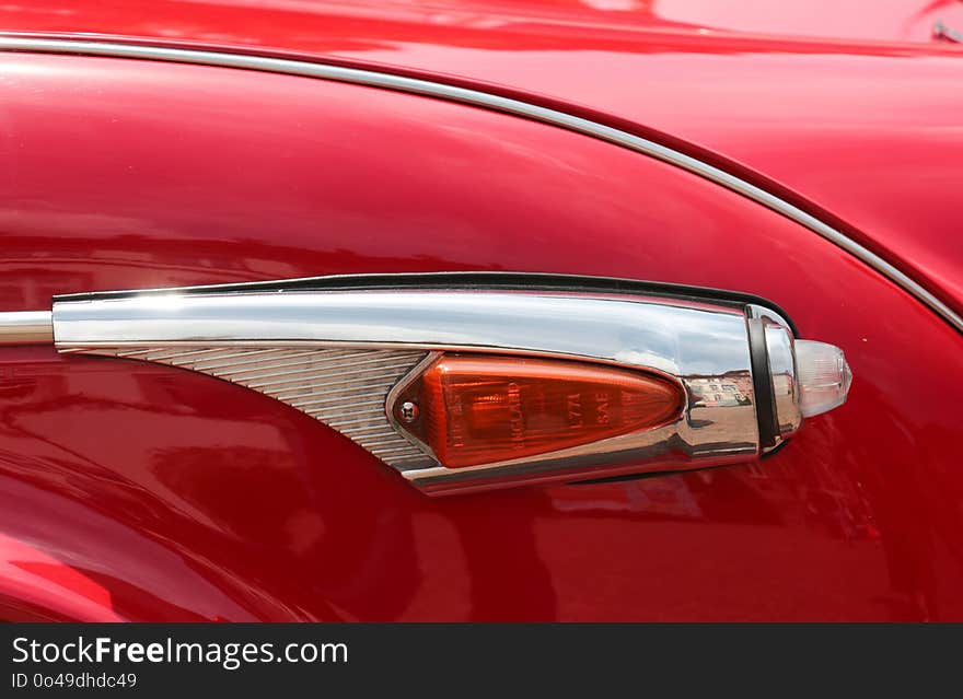 Motor Vehicle, Car, Red, Automotive Lighting