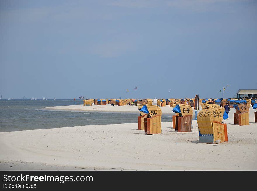 Sea, Shore, Beach, Sky