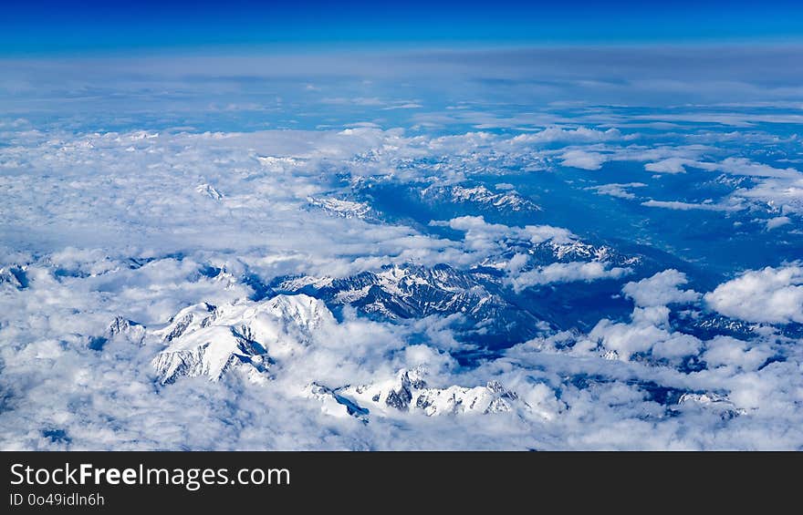 Sky, Cloud, Atmosphere, Mountain Range