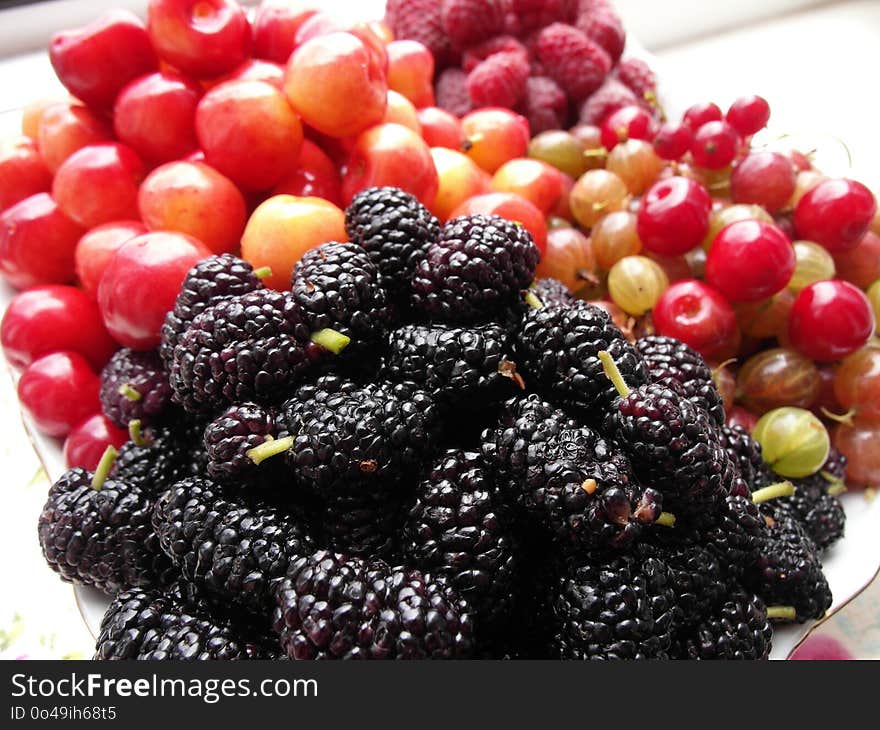 Natural Foods, Fruit, Local Food, Blackberry