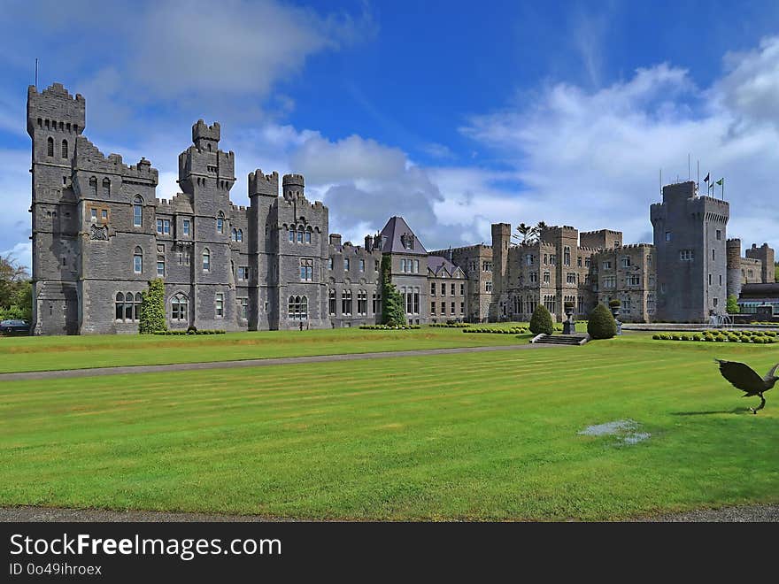 Stately Home, Castle, Sky, Building