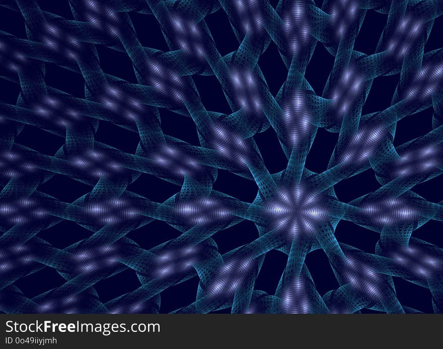 Blue, Fractal Art, Purple, Symmetry