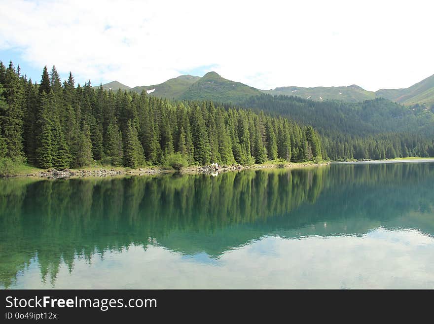 Reflection, Lake, Nature, Wilderness