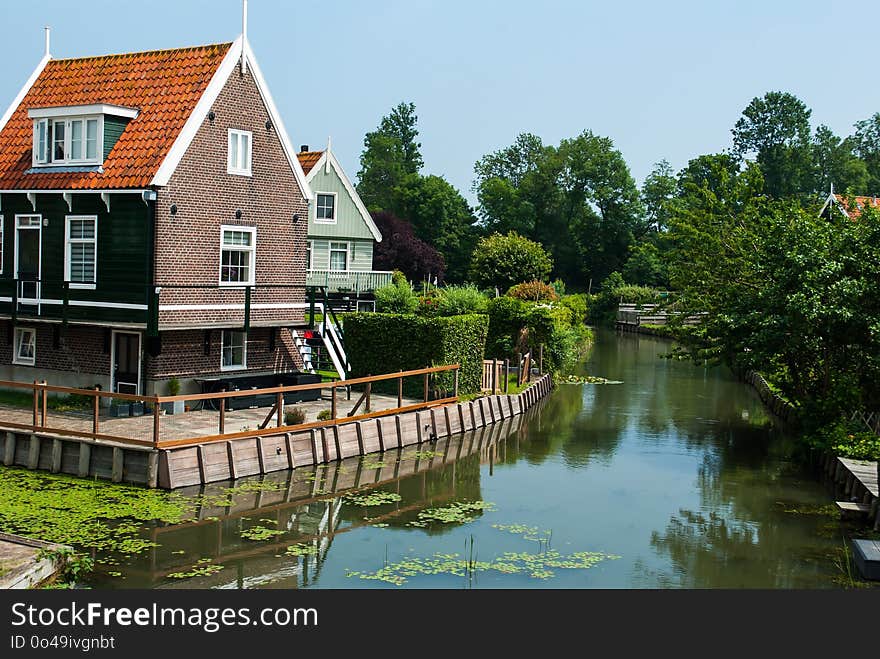 Waterway, Reflection, Water, Canal