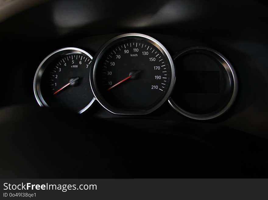 Motor Vehicle, Car, Gauge, Speedometer