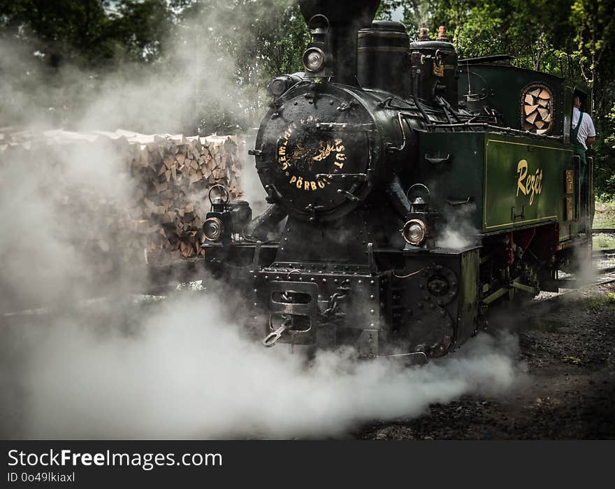 Steam Engine, Vehicle, Transport, Rail Transport