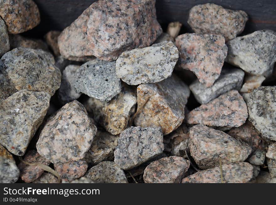 Rock, Pebble, Gravel, Material