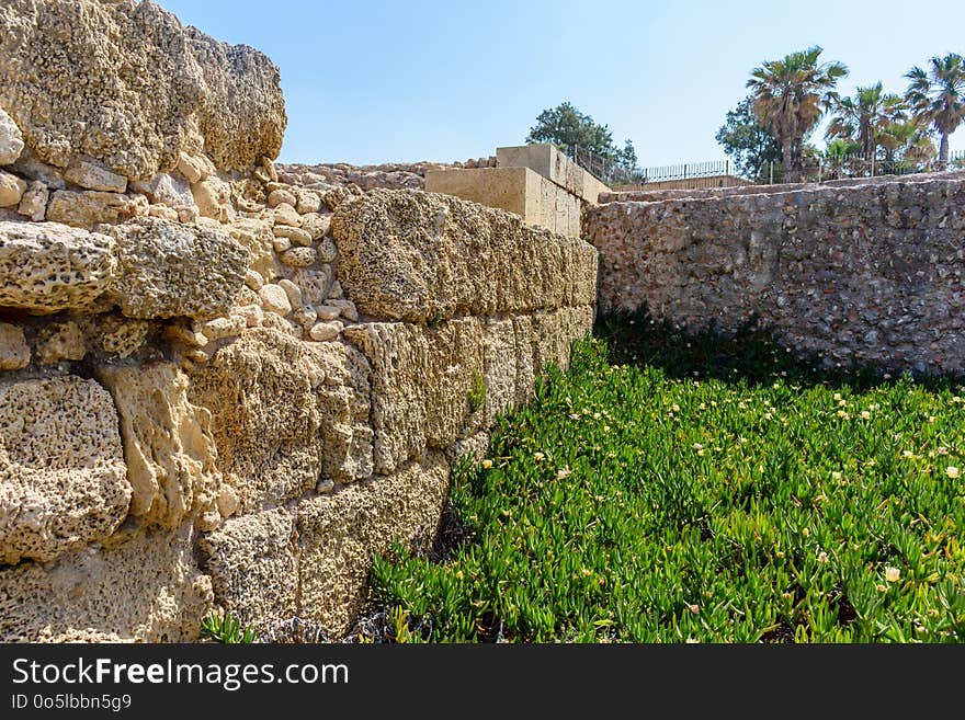 Wall, Stone Wall, Ruins, Archaeological Site