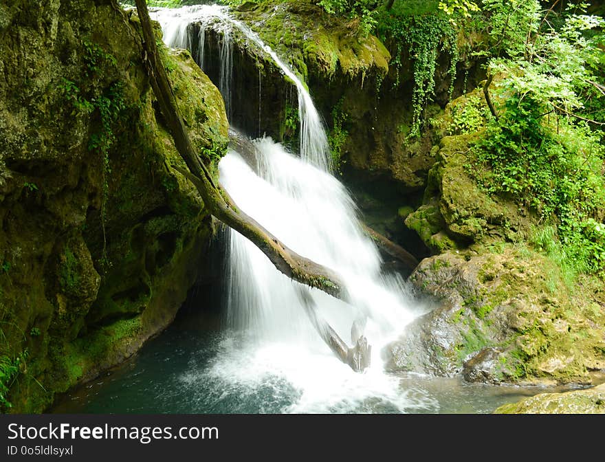 Waterfall, Nature, Nature Reserve, Water Resources