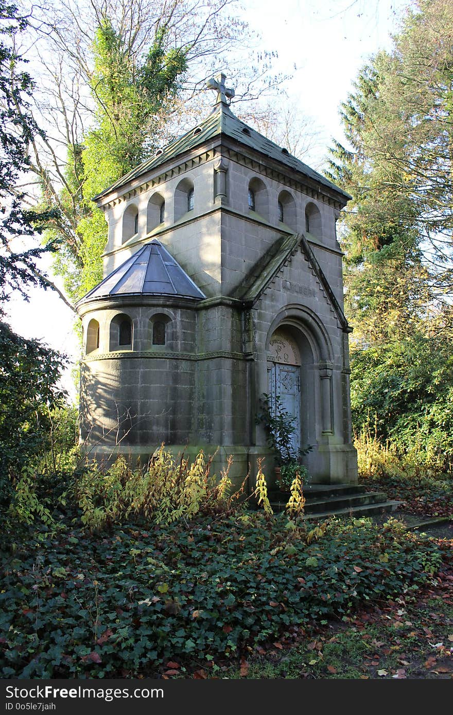 House, Chapel, Estate, Building