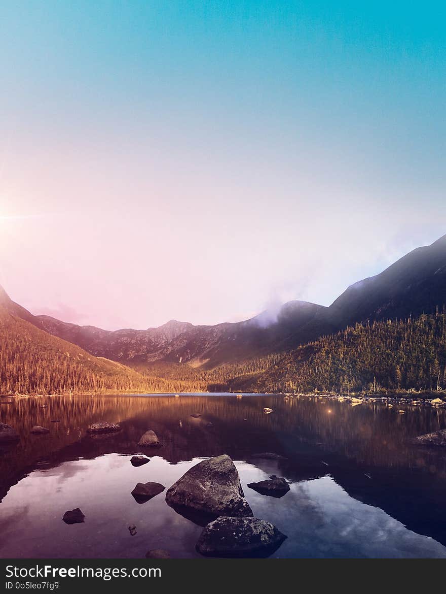 Nature, Reflection, Sky, Loch