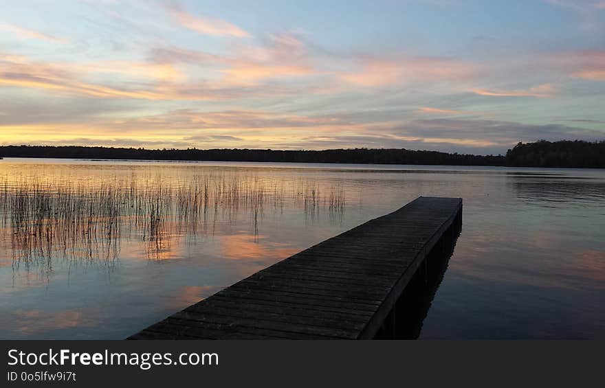 Reflection, Water, Sky, Waterway