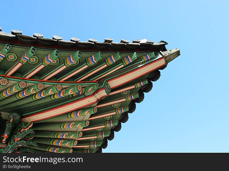 Chinese Architecture, Landmark, Sky, Temple