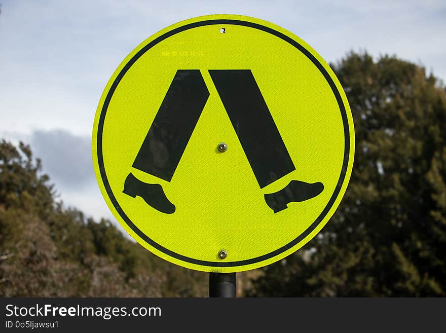 Yellow, Sign, Signage, Traffic Sign