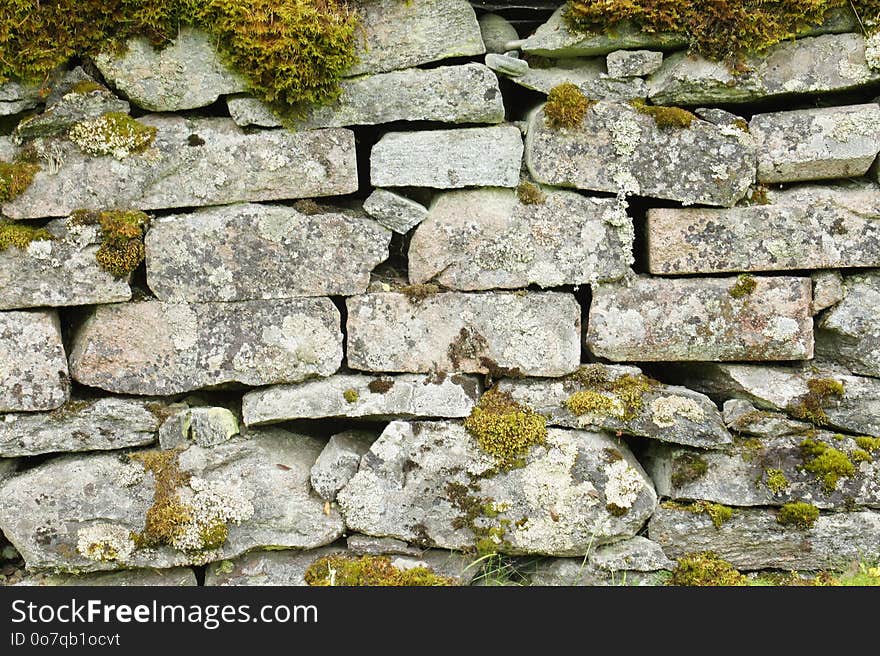 Stone Wall, Wall, Rock, Cobblestone