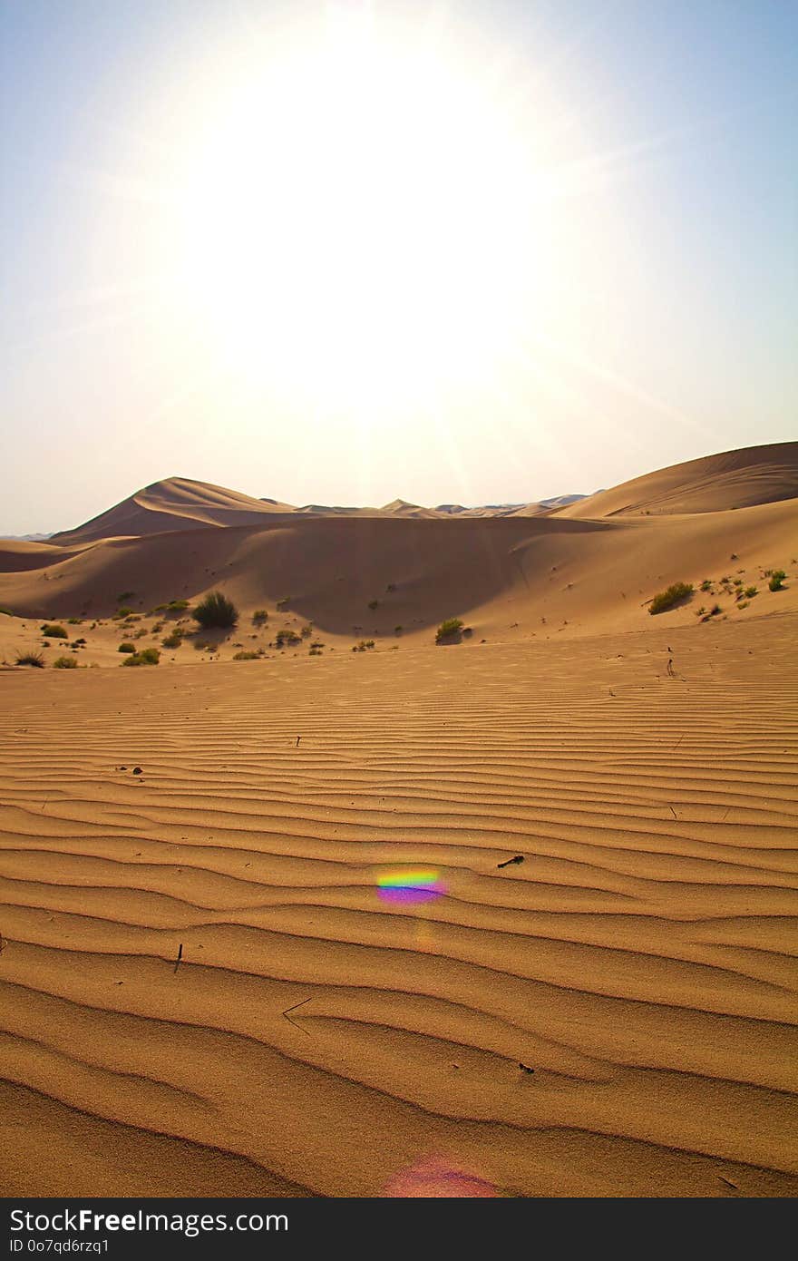 Desert, Erg, Sky, Aeolian Landform