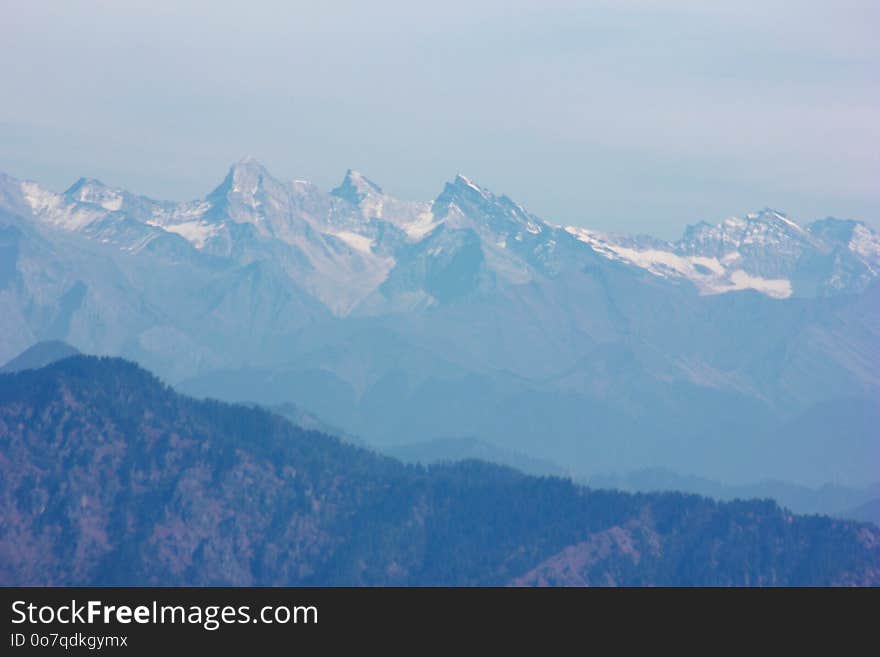 Mountainous Landforms, Mountain Range, Mountain, Sky