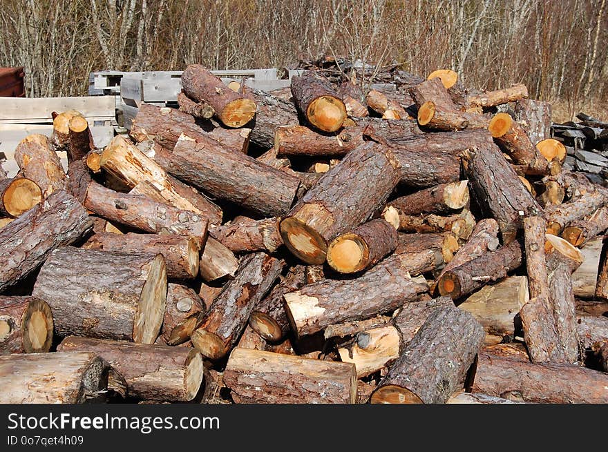 Wood, Lumber, Logging, Tree