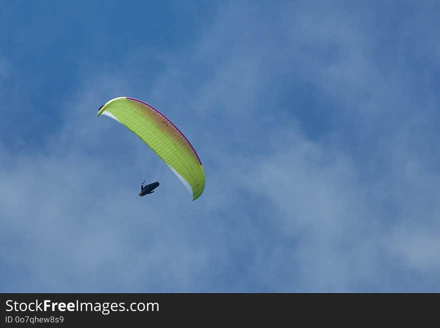 Paragliding, Air Sports, Sky, Parachuting