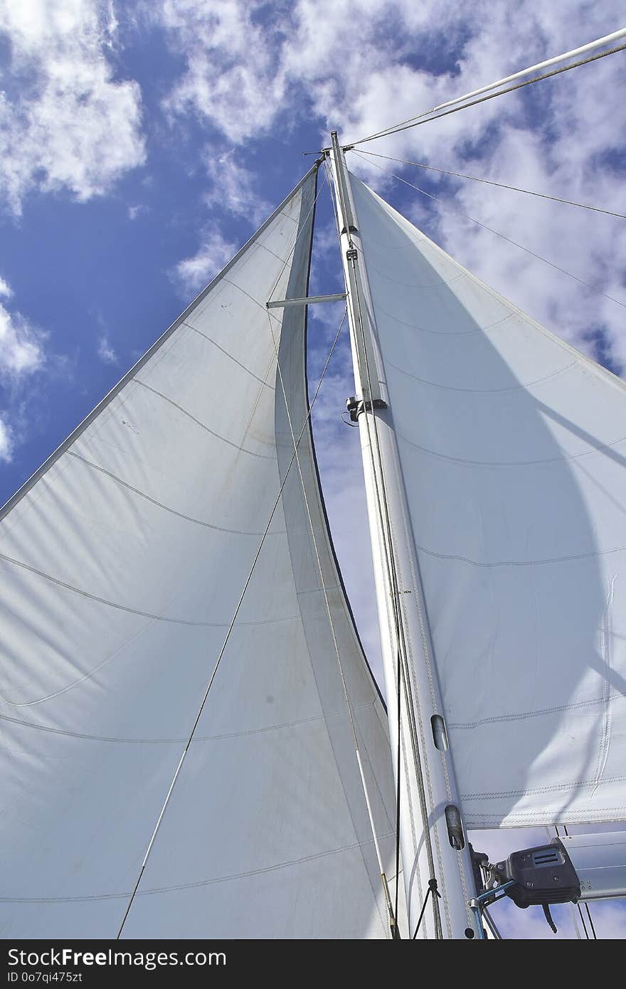 Sail, Sky, Sailboat, Sailing Ship