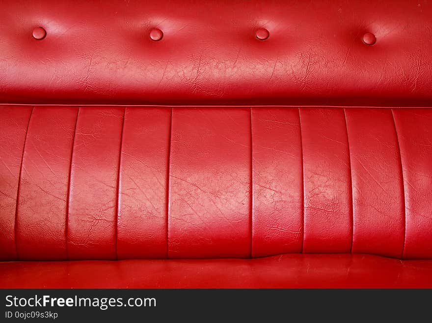 Sofa red