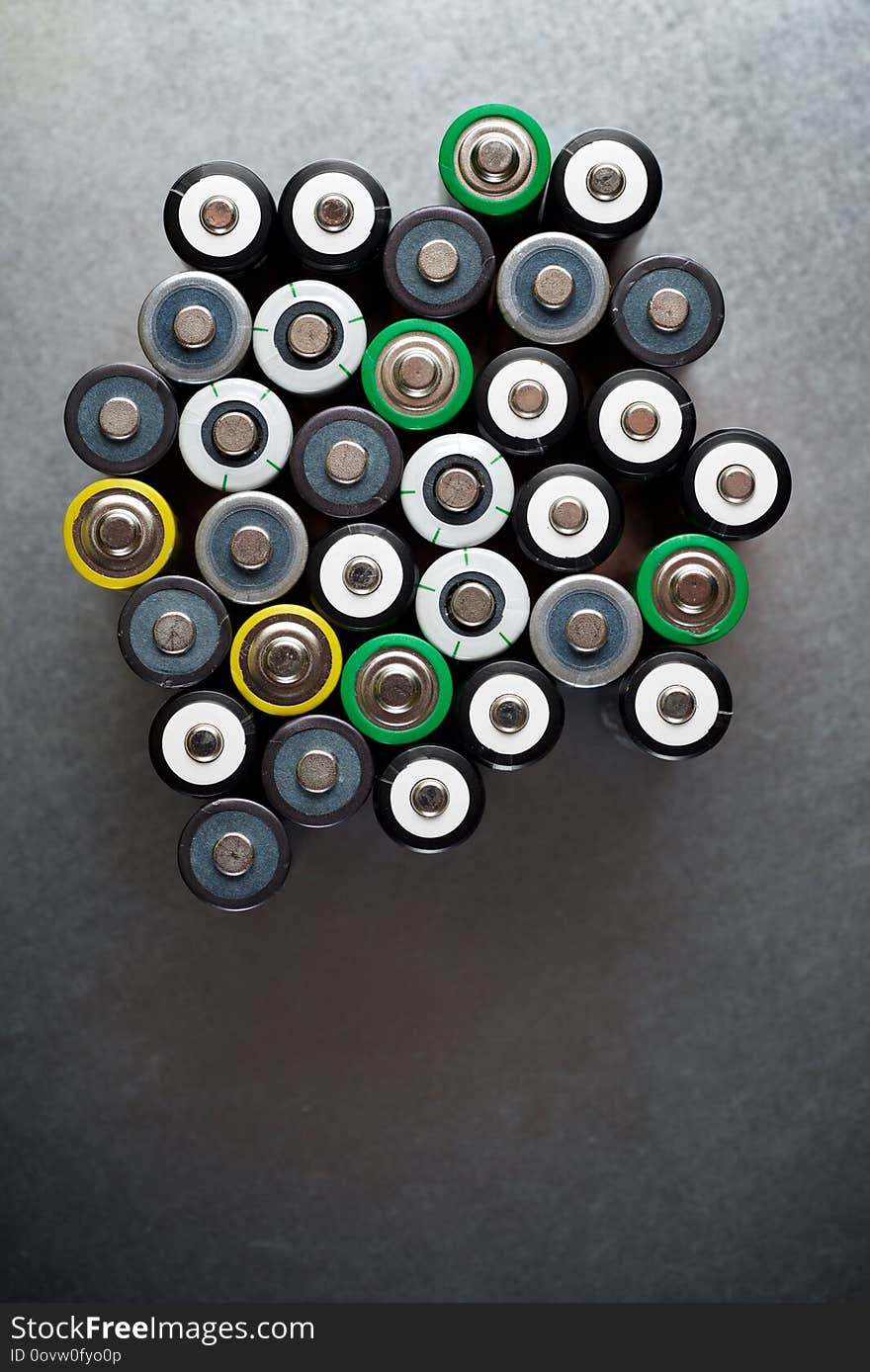 Small batteries view