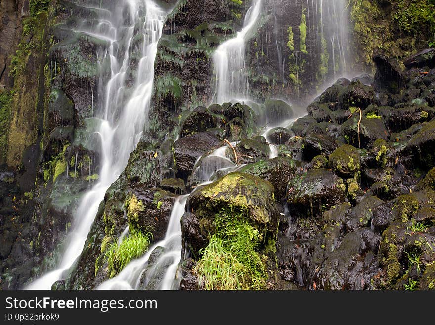 Waterfall on Sao Miguel, Azores