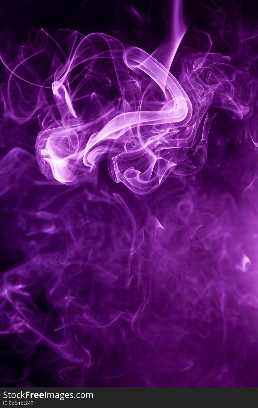 Toxic purple smoke background texture.