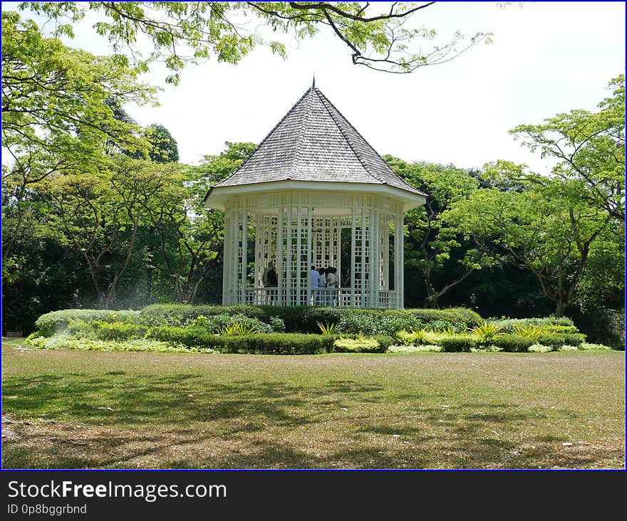 botanic gardens - band stand