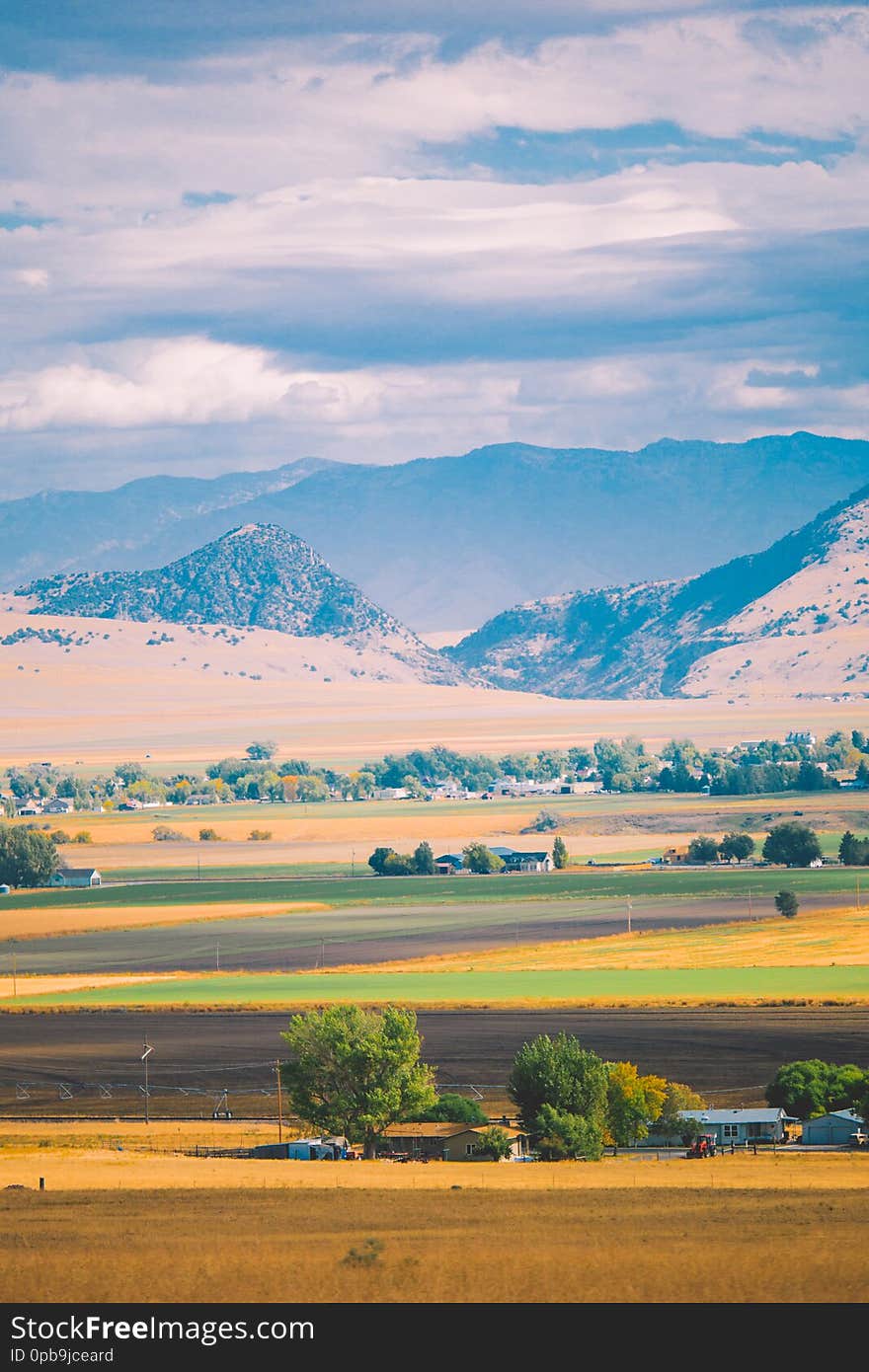 American Rural Landscape，road trip