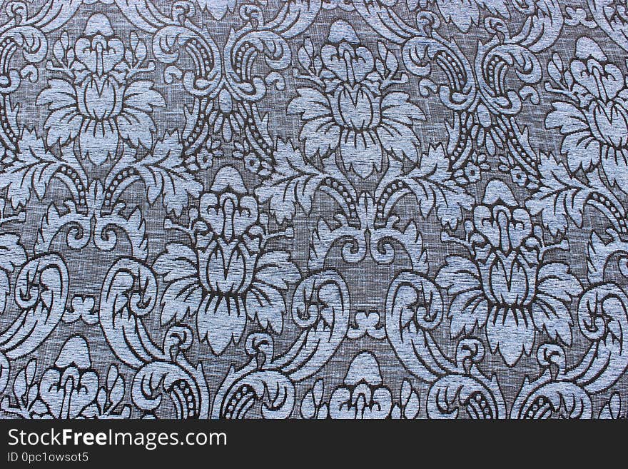 Floral Material Pattern