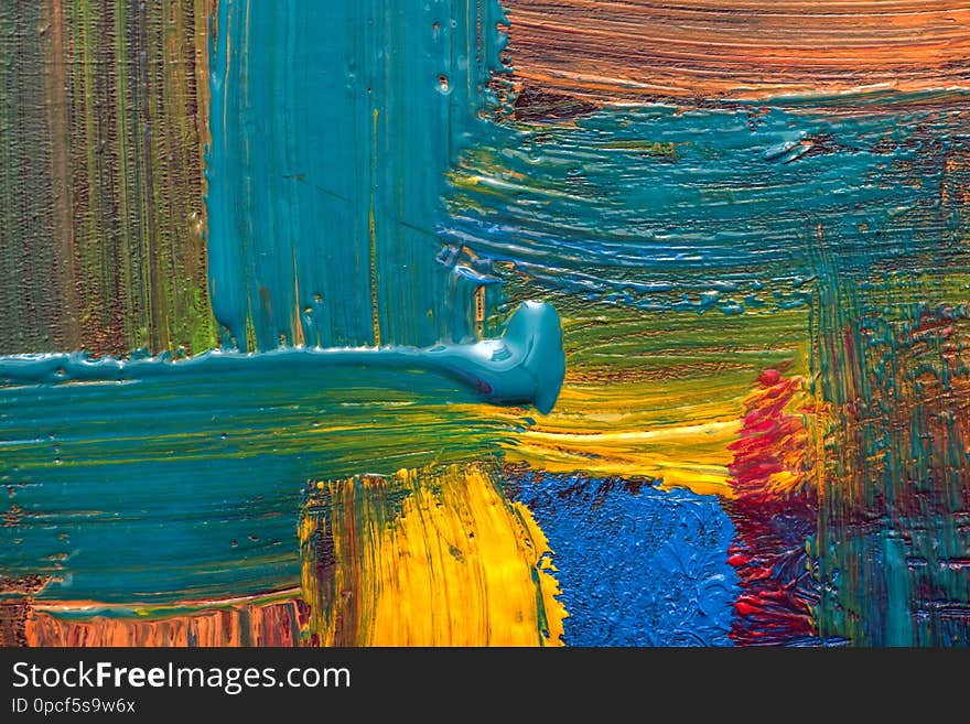 Abstract art background. Hand-painted background