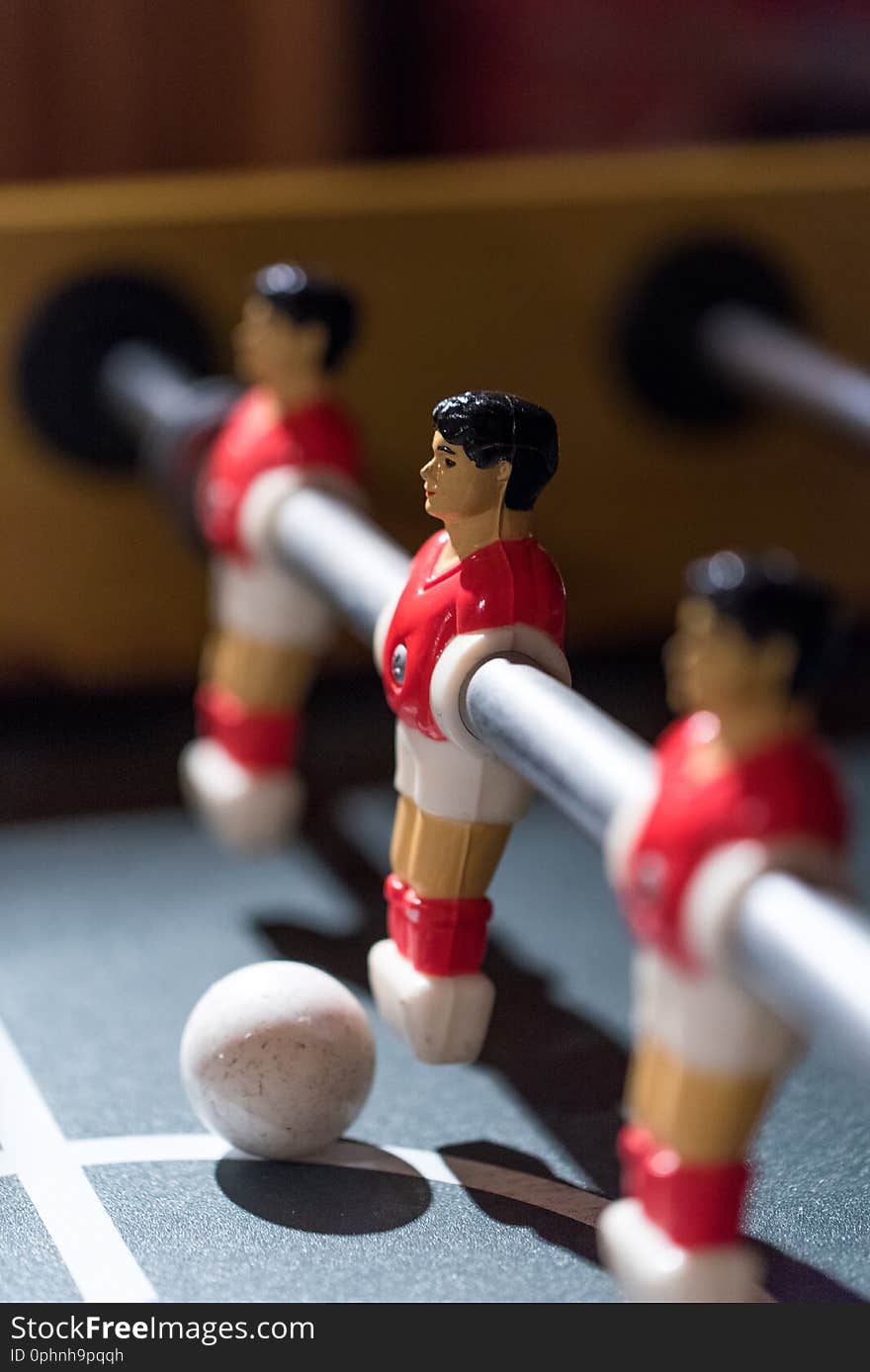 Table Football Kicker With Miniature Players