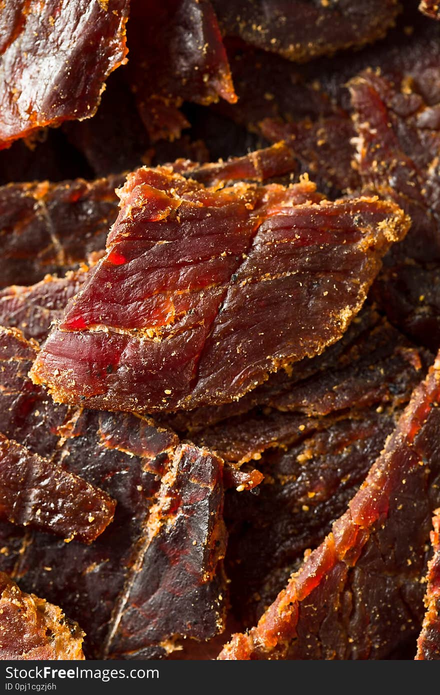 Homemade Organic Beer Jerky