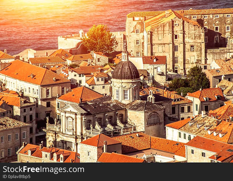 Cityscape  on in Dubrovnik, Croatia