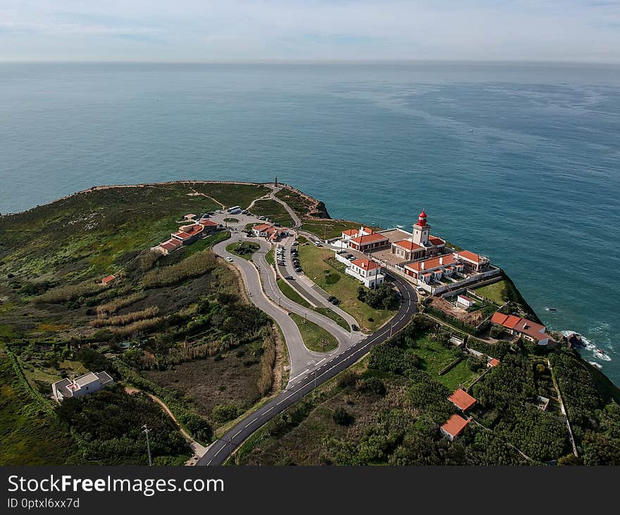 Cabo da Roca , Portugal top view