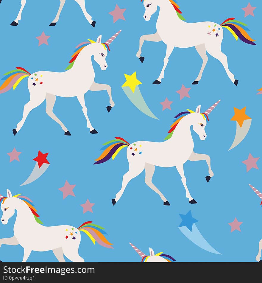 Unicorns With Stars .