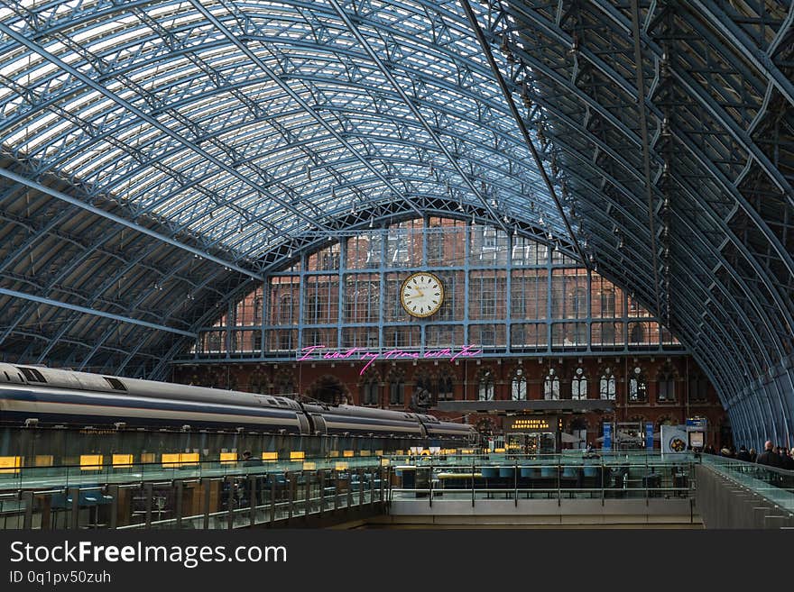 St Pancras International, is a central London railway terminus on Euston Road in the London Borough of Camden