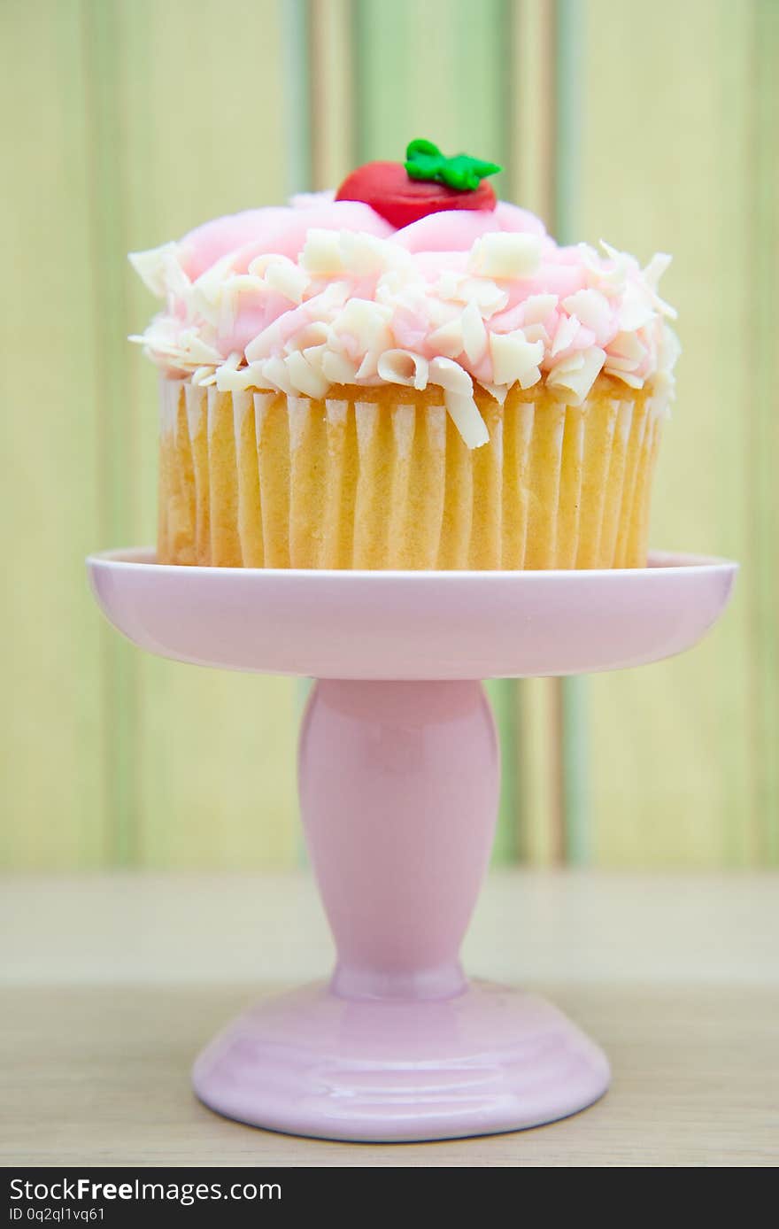 Strawberry cupcake