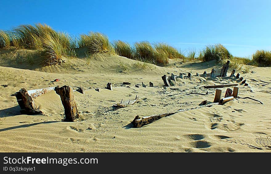 Disappearing into the Connemara beach