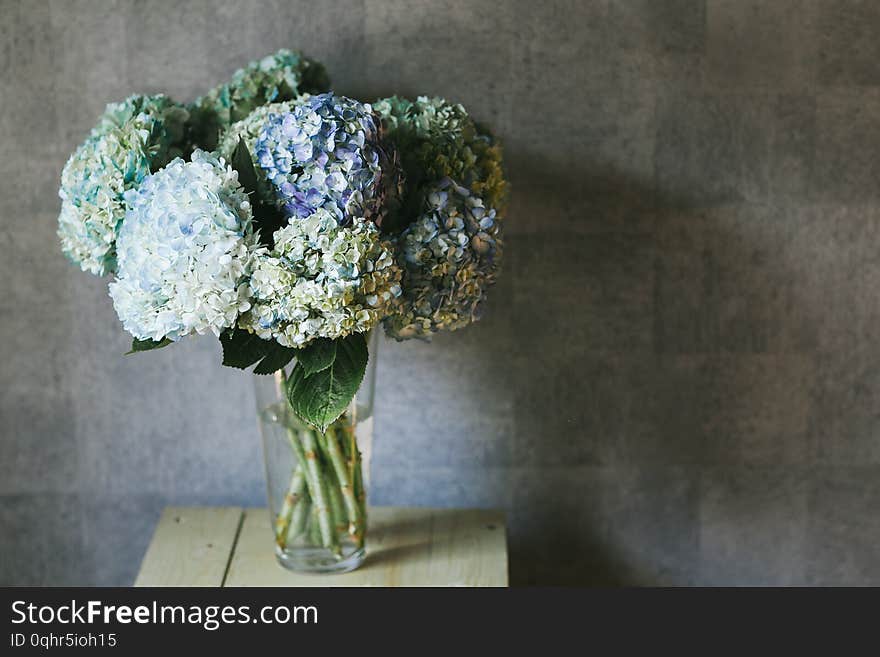 Beautiful bouquet of flowers in a vase.