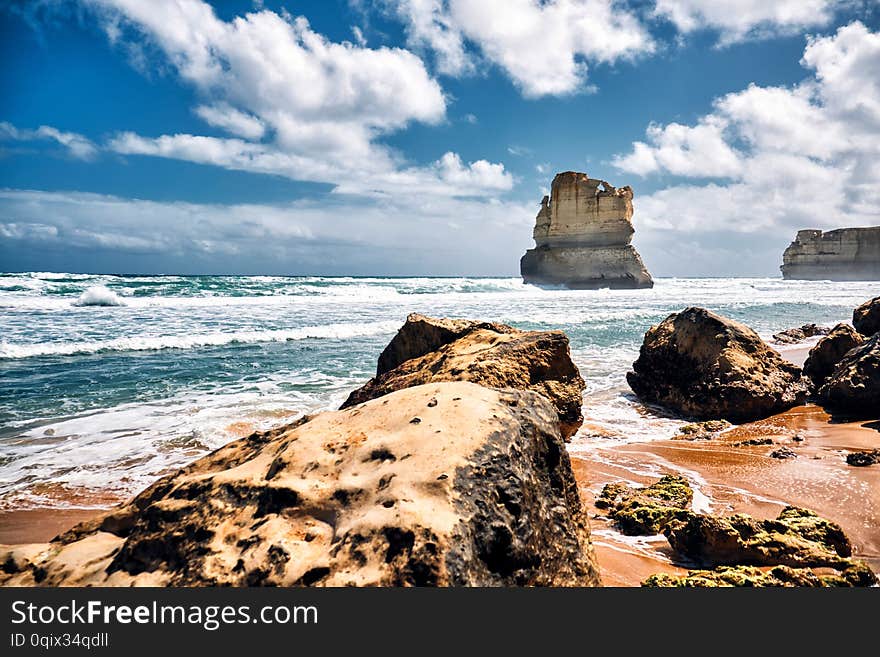 12 Apostles scenic view from Gibson Steps, Australia, Victoria