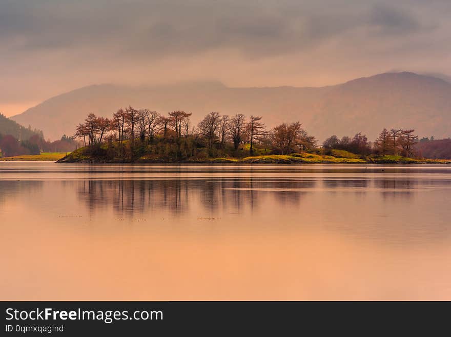 Loch Leven at sunset. Glencoe, Scotland