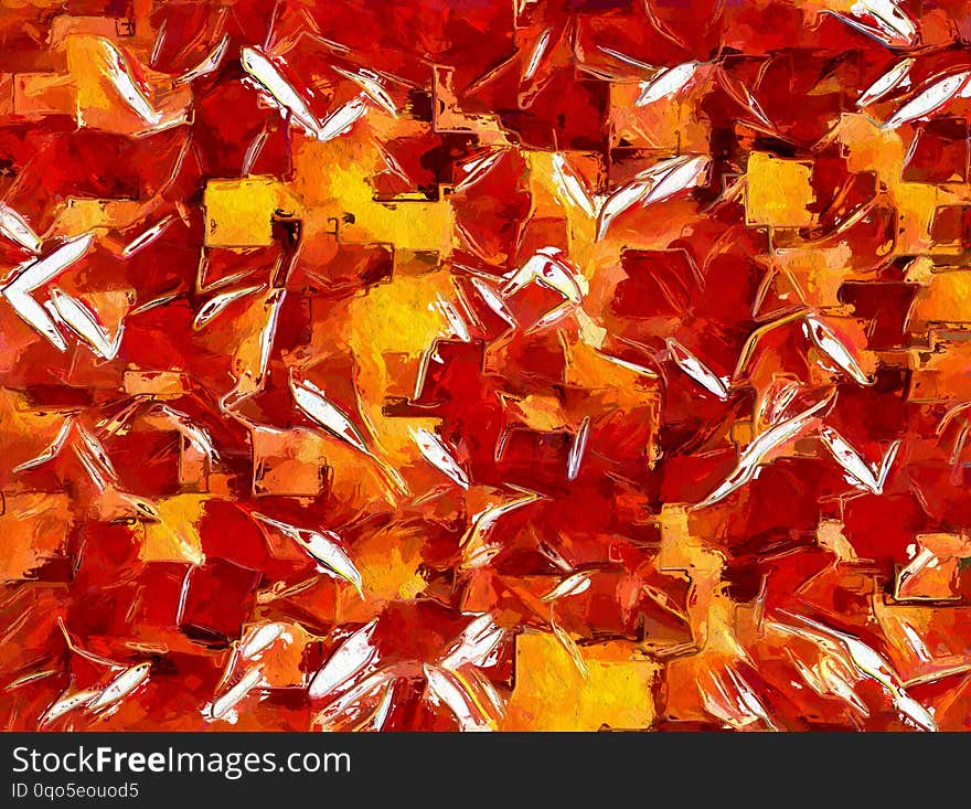 Art red color pattern background