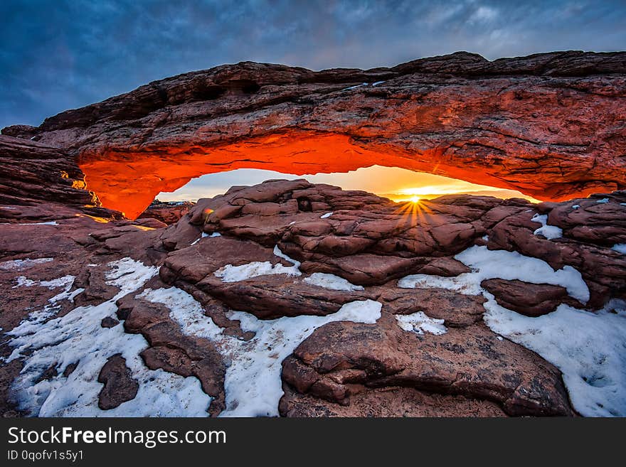 Sunrise on Mesa Arch, Canyonlands