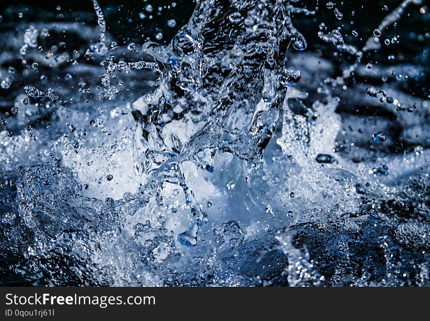 Of water splash image. Shooting location :Yokohama-city kanagawa prefecture