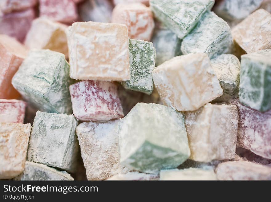 Traditional Turkish Delight  Lokum Candy