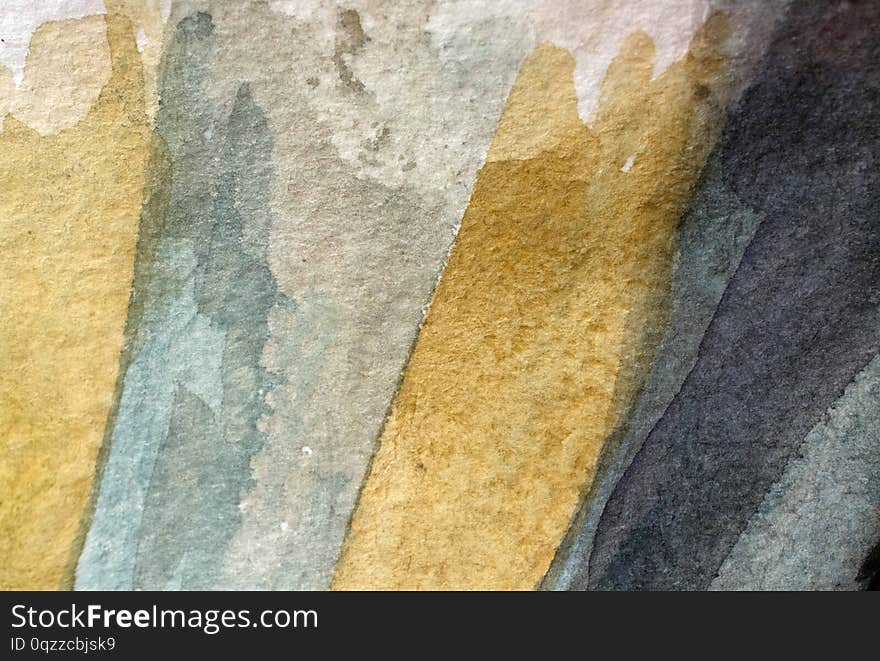 Colorful watercolor painted paper texture. Colorful watercolor painted paper texture