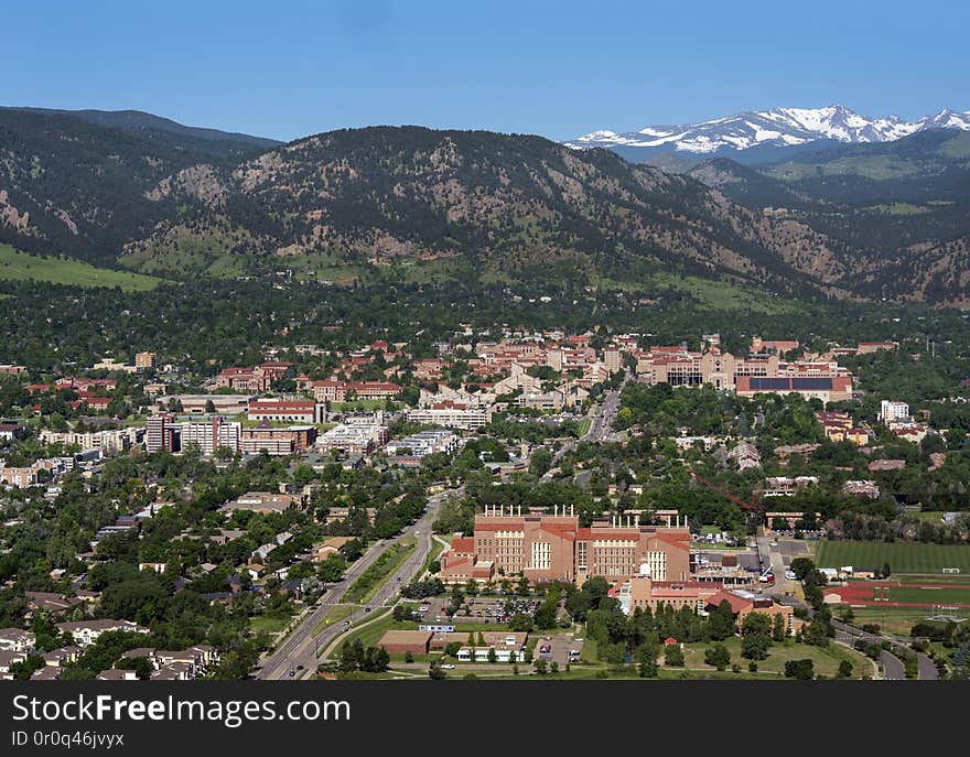 Aerial 2016 &#x28;Photo by Glenn Asakawa/University of Colorado&#x29;. Aerial 2016 &#x28;Photo by Glenn Asakawa/University of Colorado&#x29;